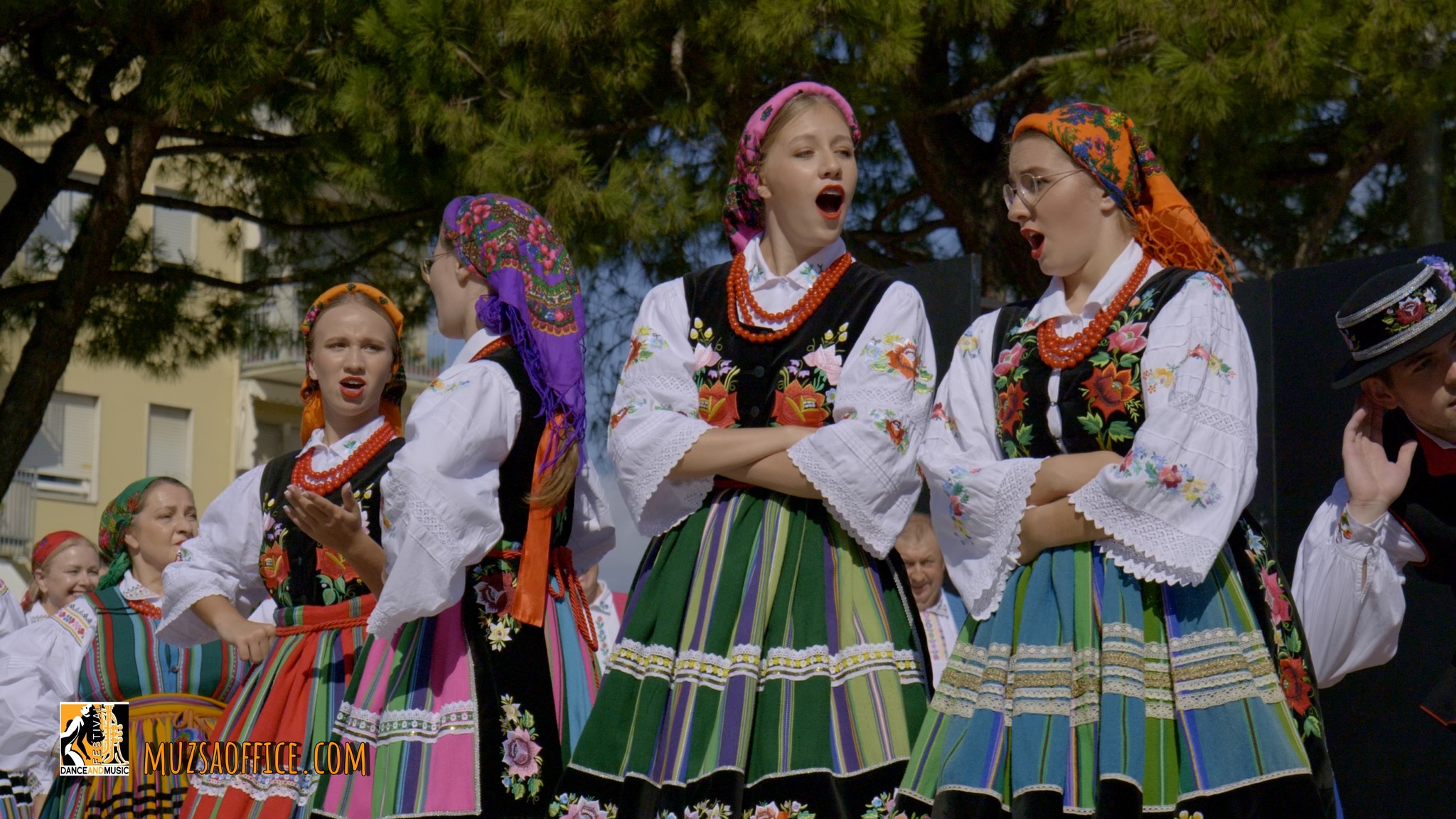 A dance and music festival in Lido di Jesolo, Italy.