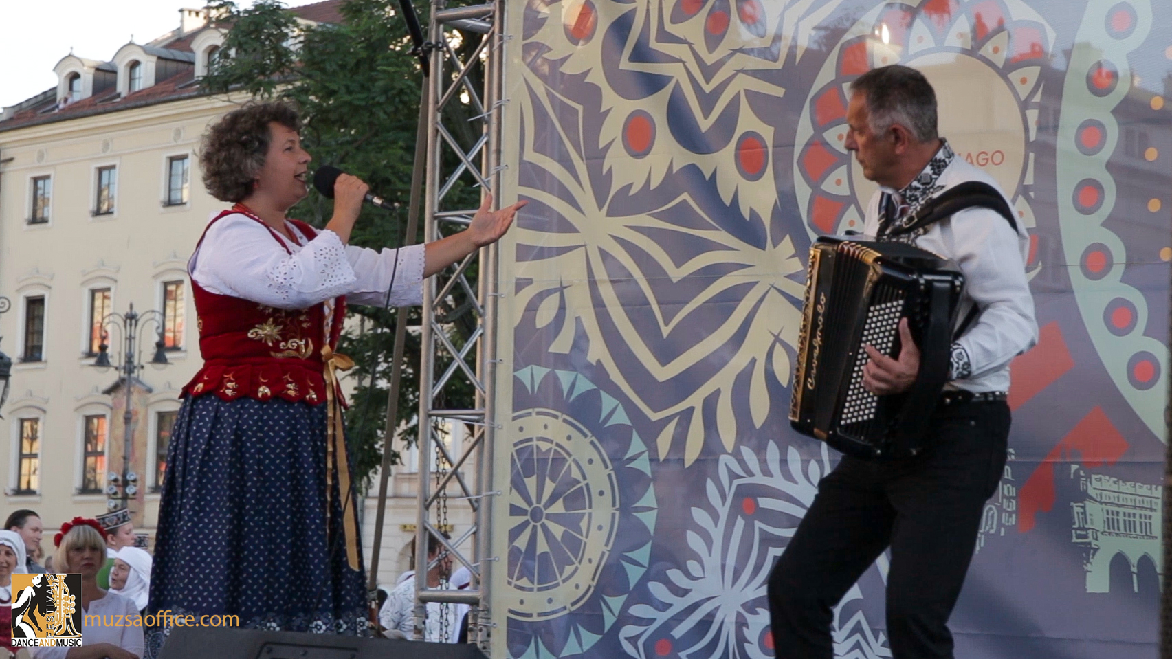An arts festival in Krakow, Poland.